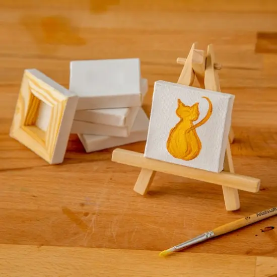 6 Pack 2" x 2"&nbsp;Mini Canvas by Artist's Loft&trade; Necessities&trade; White {4}