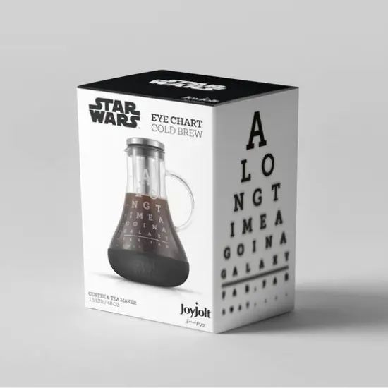 JoyJolt&reg; Star Wars&trade;&nbsp;48oz. Eye Chart Cold Brew Glass Pitcher {7}