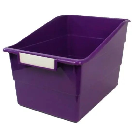 Romanoff&reg; Tattle&reg; Wide Shelf Files, 3ct. Purple {4}