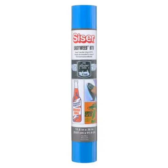 Siser&reg; EasyWeed&reg; Heat Transfer Vinyl, 36" Sky Blue {1}
