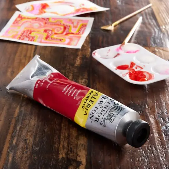 Winsor & Newton&trade; Galeria Acrylic&trade;, 200mL Crimson {7}