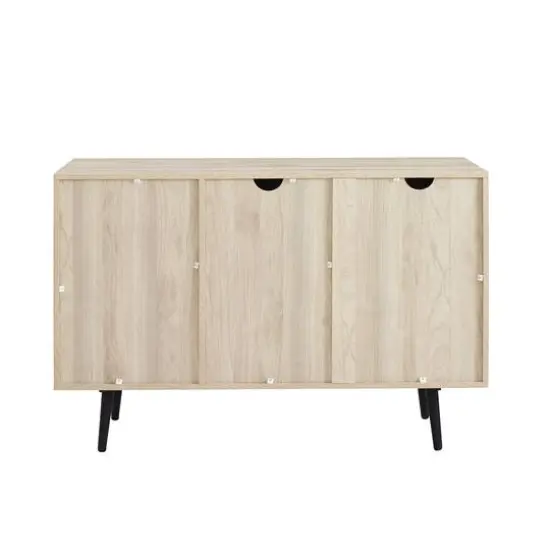 Walker Edison 44" Birch Mid Century Modern Buffet {4}