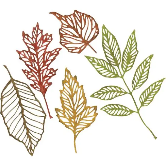 Sizzix&reg; Thinlits&reg; Skeleton Leaves Die Set by Tim Holtz&reg; {3}