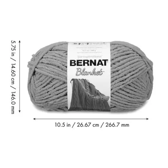 Bernat&reg; Blanket&trade; Yarn Dusk Blue {11}