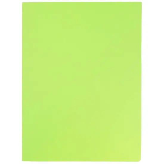 JAM Paper Premium Matte 2-Pocket Folders, 6ct. Lime Green {7}