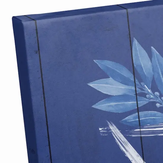 Botanical Star David 16x16 Canvas Wall Art {4}