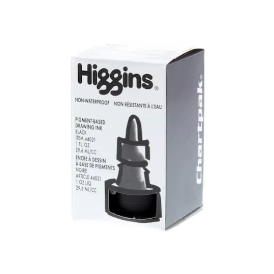 Higgins&reg; Non-Waterproof Black Ink, 1oz. {3}