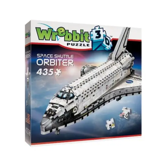 Wrebbit 3D Puzzle&trade; Space Shuttle Orbiter 435 Piece Puzzle {1}