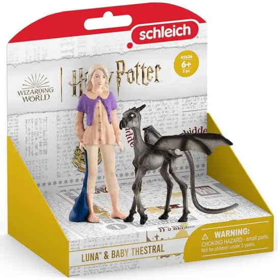 Schleich Wizarding World of Harry Potter&trade; Luna Lovegood&trade; & Baby Thestral {7}