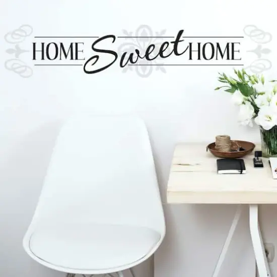 Roommates Home Sweet Home Peel And Stick Wall Decals {3}