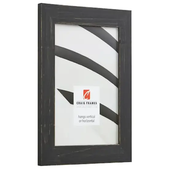 Craig Frames Jasper Charcoal Black Picture Frame {4}