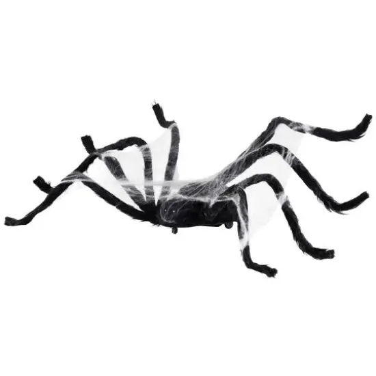 24" Animated Walking Spider with Sound Halloween Decoration {6}