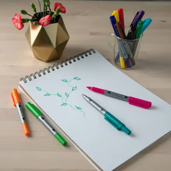 Dual Tip Permanent Markers, 12ct. by Artist's Loft&trade; {3}