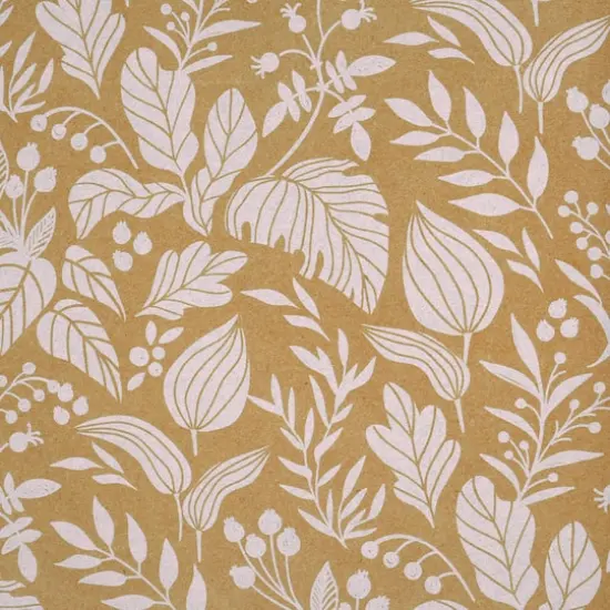 30" Kraft Foliage Gift Wrap by Celebrate It&trade; {1}