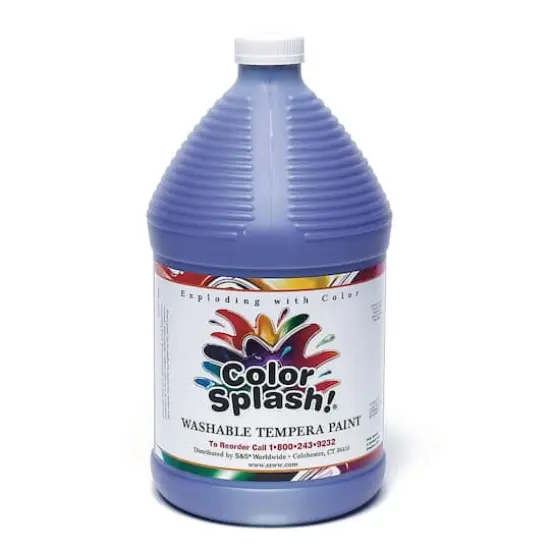 Color Splash!&reg; Liquid Tempera Paint, 128oz. Violet {1}