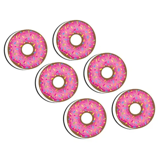 Ashley Productions DonutFetti&reg; Magnetic Whiteboard Erasers, 6ct. {1}