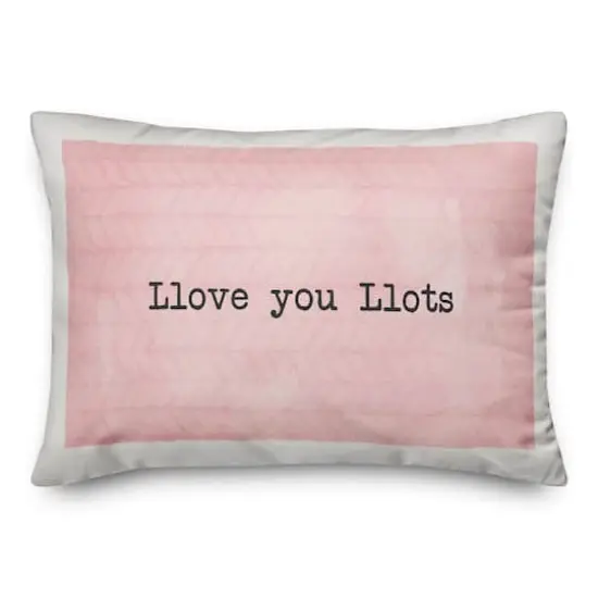 Llama Love Throw Pillow {3}