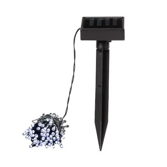 Glitzhome&reg; 39ft. Solar String Lights with 100 LEDs {1}