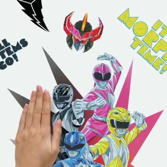 RoomMates Power Rangers Peel & Stick Giant Wall Decals {5}