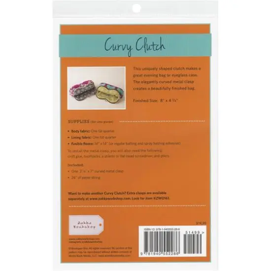 Zakka Workshop Curvy Clutch Kit {3}