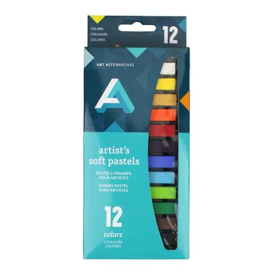 Art Alternatives Artist Soft Pastel 12 Color Set  {1}