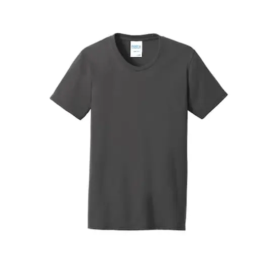 Port & Company&reg; Core Blend Ladies T-Shirt Charcoal {1}