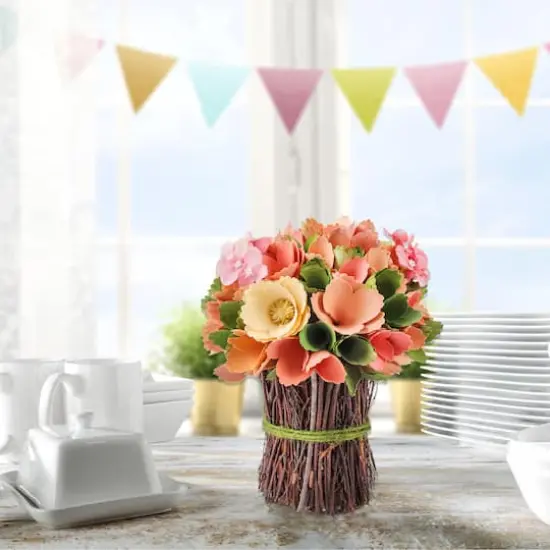 9" Pink Spring Floral Bundle {3}