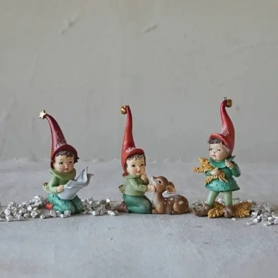 Hello Honey&reg; 5.75" Elf with Fawn & Jingle Bell {3}