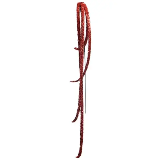 23" Red Glitter Ribbon Stem by Ashland&reg; {1}