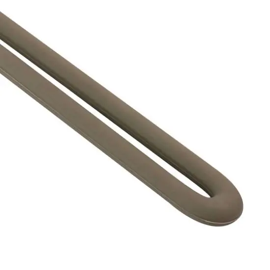 Martha Stewart Everyday Taupe Stainless Steel Slotted Spoon Kitchen Utensil {4}