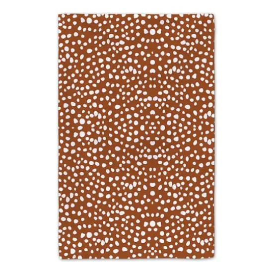 Terracotta Spots 16" x 25" Tea Towel Set of 2 {6}