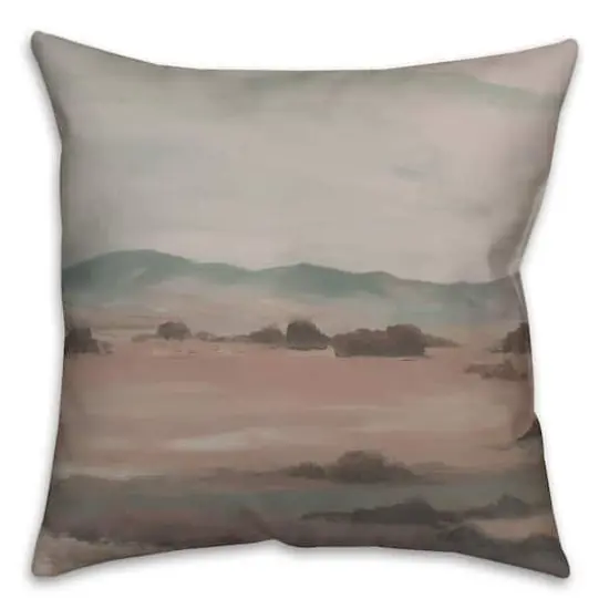 Grass Plains Throw Pillow {1}