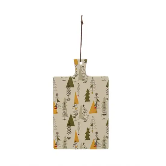 Hello Honey&reg; Christmas Tree Stoneware Cutting Board {1}