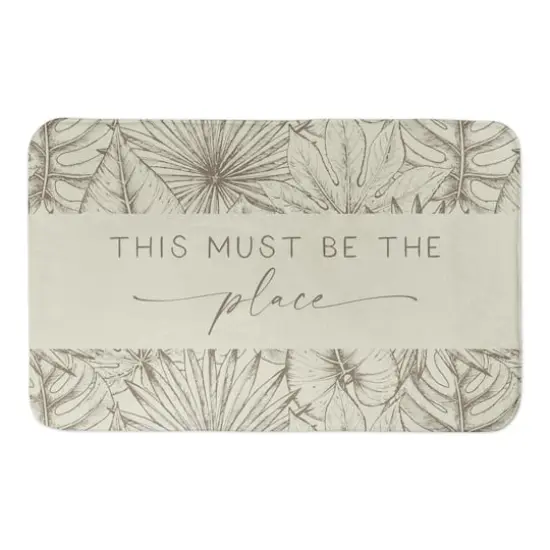 This Must Be the Place Bath Mat {1}