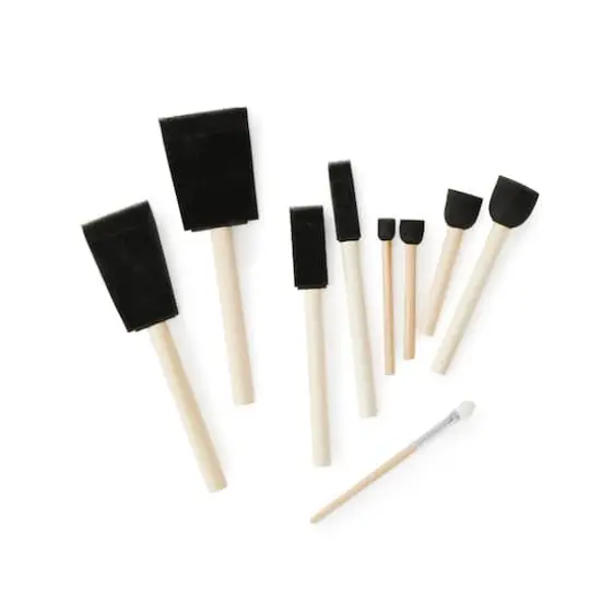 Foam Brush Variety 25 Piece Set by Craft Smart&reg; {1}