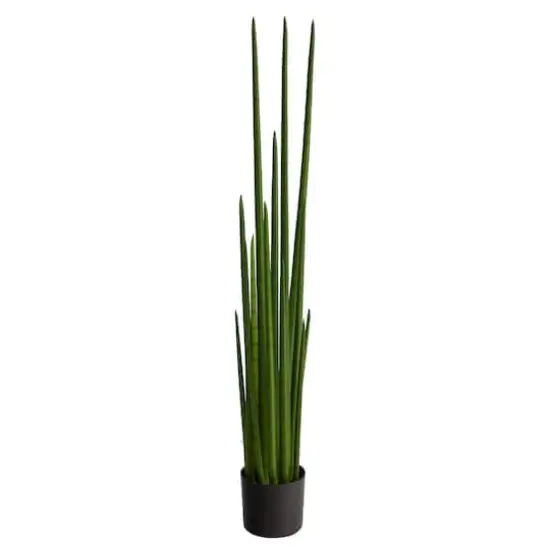 5ft. Sansevieria Snake Artificial Plant {1}
