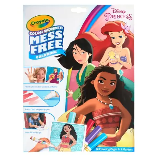 Crayola&reg; Color Wonder&trade; Mess Free&trade; Coloring Pad & Markers, &copy;Disney Princess {1}
