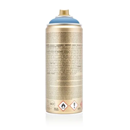Montana&trade; Gold Acrylic Professional Spray Paint CL5220 Denim Stonewashed {7}