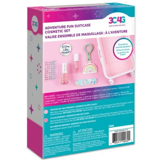 Make It Real&trade; 3C4G&reg; Adventure Fun Suitcase Cosmetic Set {6}