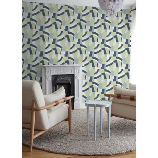 RoomMates Melbourne Peel & Stick Wallpaper Teal {5}