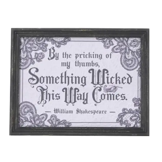 14" Something Wicked Wall D&eacute;cor by Ashland&reg; {1}