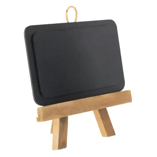 6.6" Chalkboard with Easel by Make Market&reg; {5}