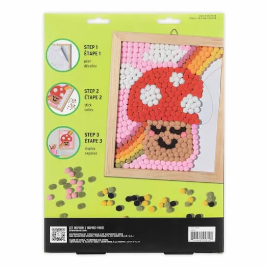 VIVID by Brea Reese&reg; Mushroom Pom Art Kit {5}