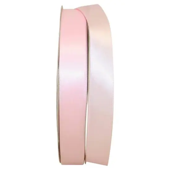 JAM Paper 7/8" x 100yd. Satin Single Face Ribbon Light Pink {1}
