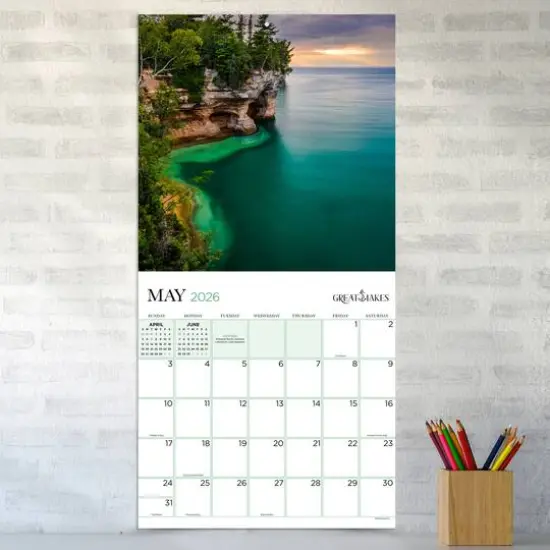 2026 Great Lakes Wall Calendar {4}