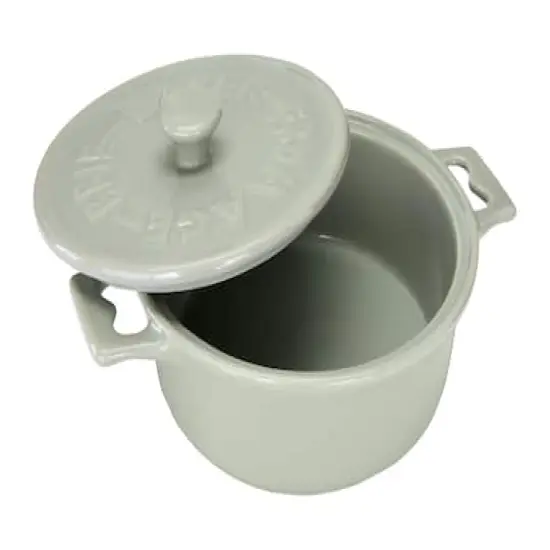 Hello Honey&reg; Farmhouse Round Lidded Stoneware Brie Bakers with Wood Spreaders Set {5}