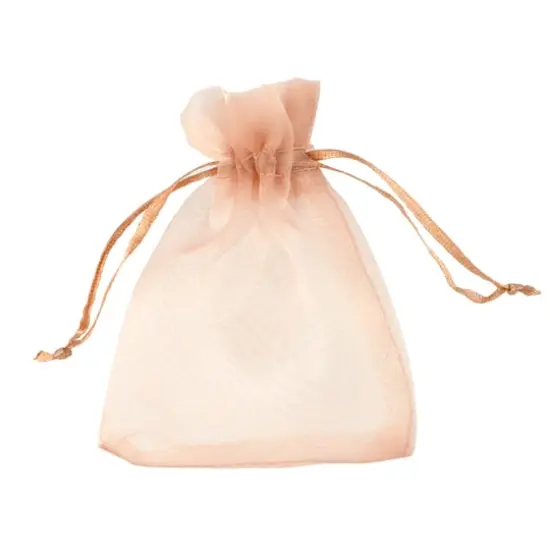 3" x 4" Gold Organza Favor Bags, 12ct. by Celebrate It&trade; {1}