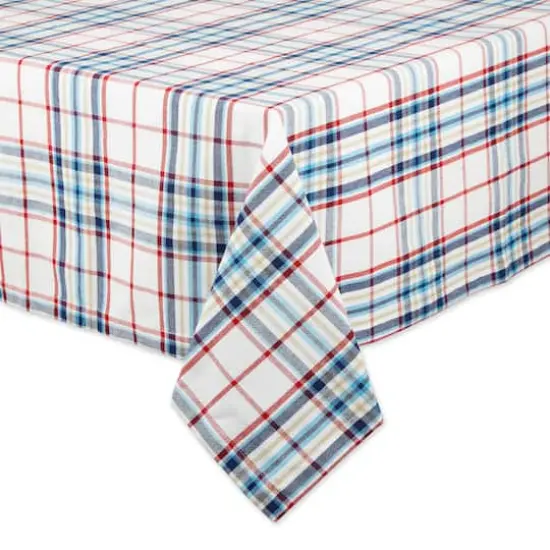 Lighthouse Plaid Tablecloth 60" x 104" {5}