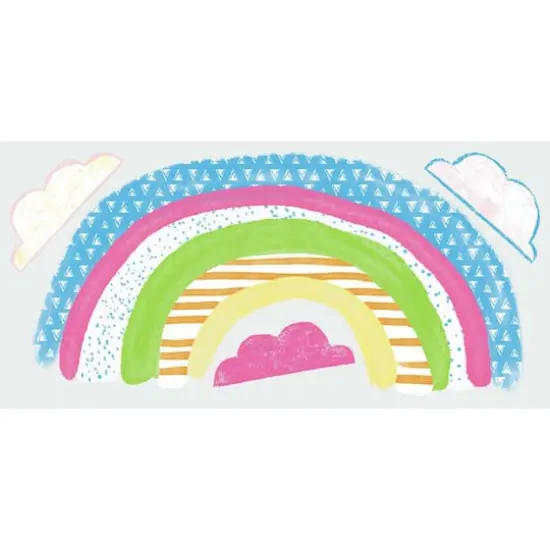 RoomMates Pattern Rainbow Peel & Stick Giant Wall Decals {3}