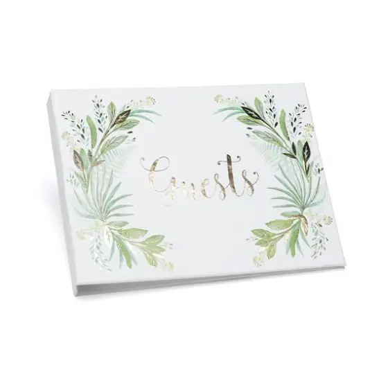 Hortense B. Hewitt Co. Greenery Guest Book {1}